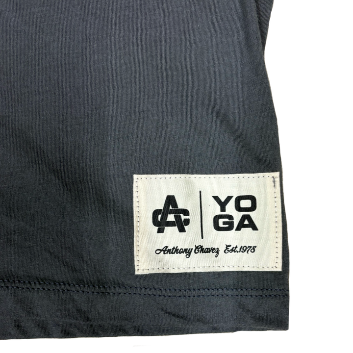 Anthony Chavez Yoga 'Vibe Dealer' Cropped T-shirt